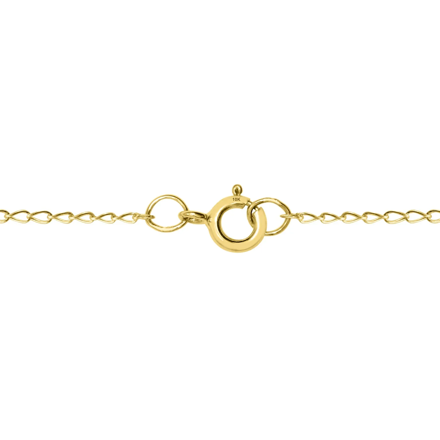 1/2 Carat Tw Halo Peridot And Diamond Pendant In 10K Yellow Gold