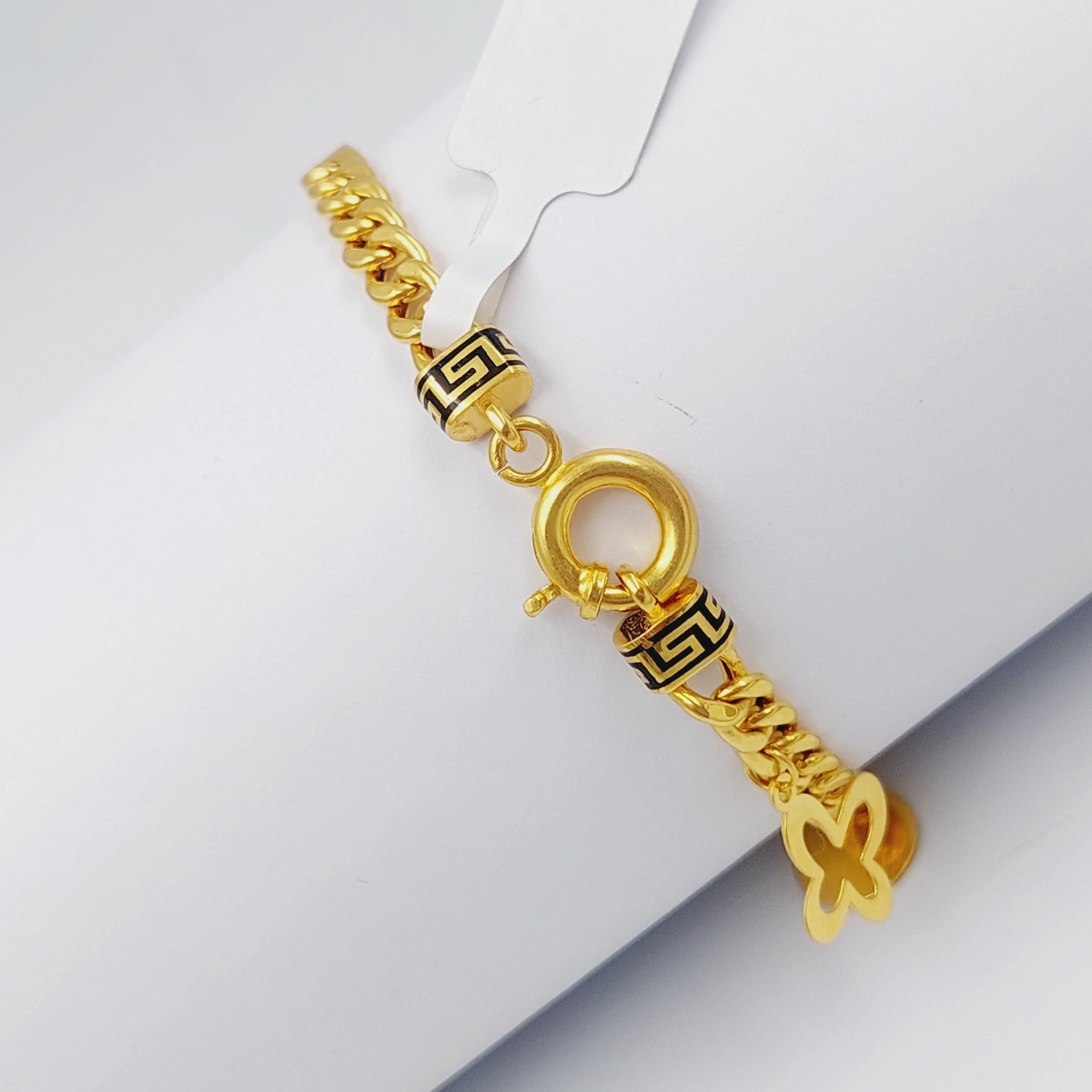21K Clover Bracelet