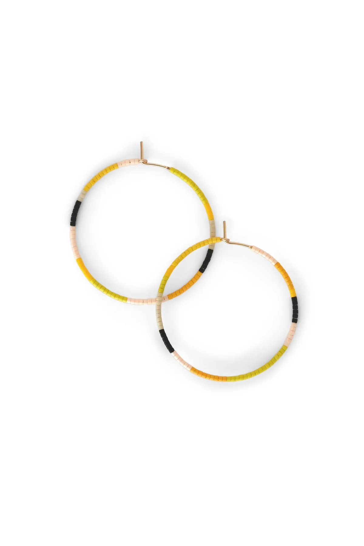A Yellow Sun Earrings - Large