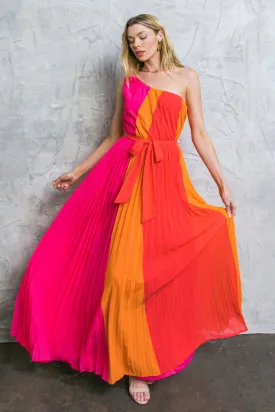 AMUSED BY YOU WOVEN MAXI DRESS