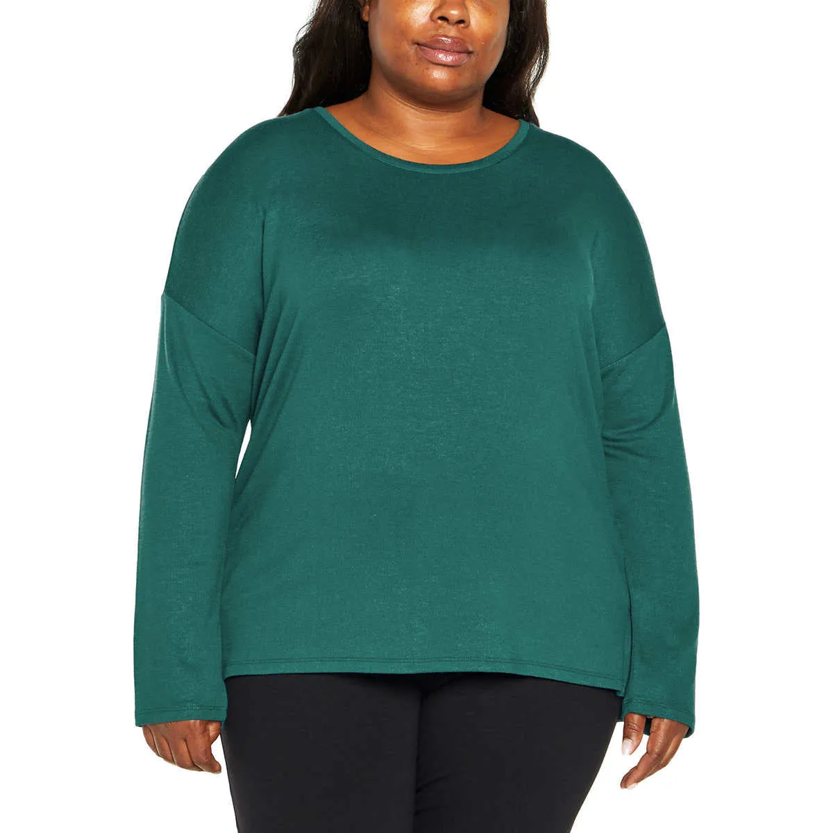 Banana Republic Women's Soft Knit Long Sleeve High-Low Hem Sweater Top