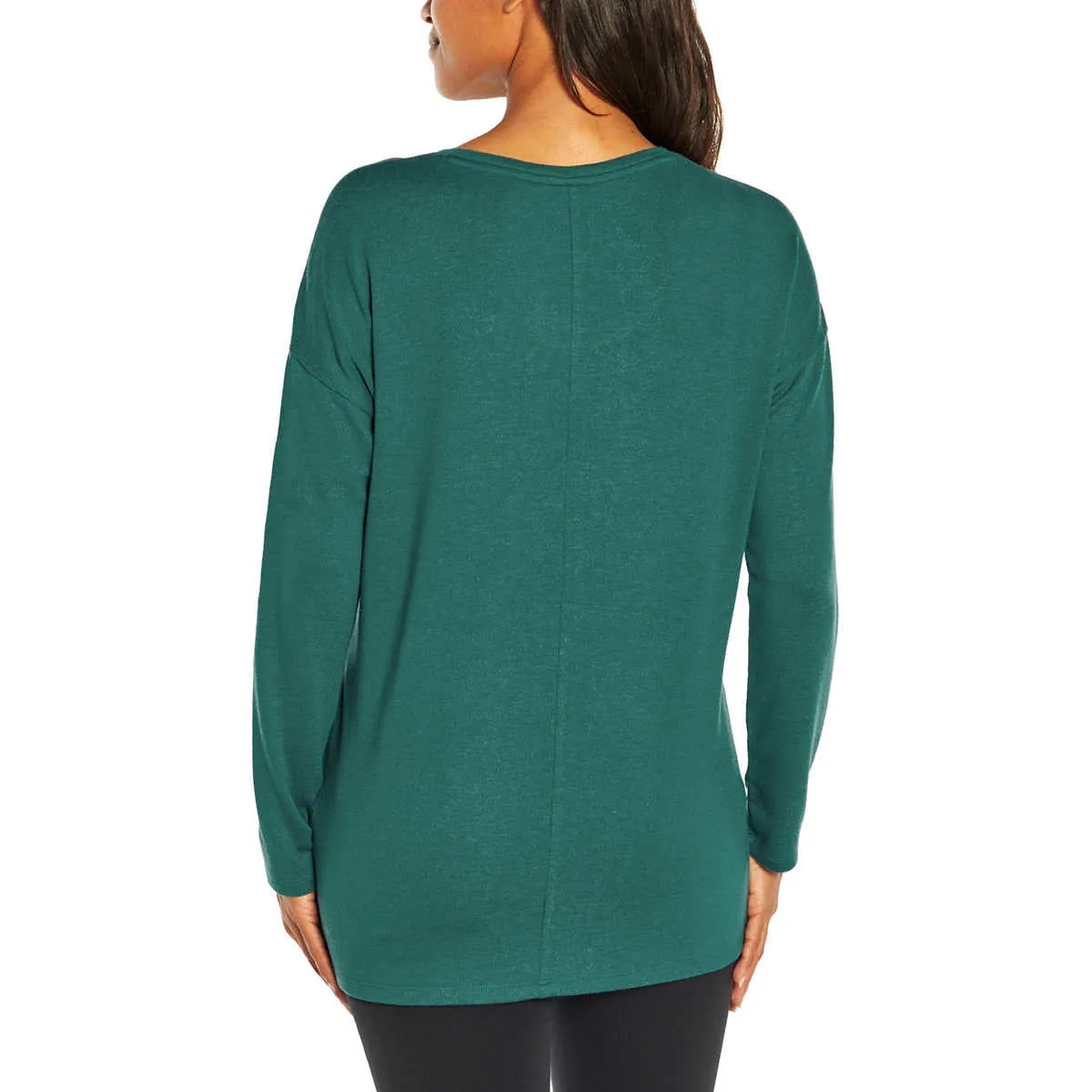 Banana Republic Women's Soft Knit Long Sleeve High-Low Hem Sweater Top