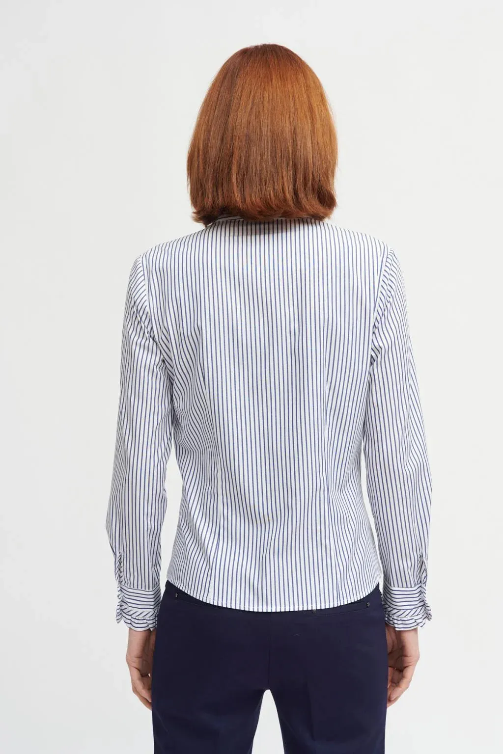 Bariloche Granada Navy/White Stripe Shirt