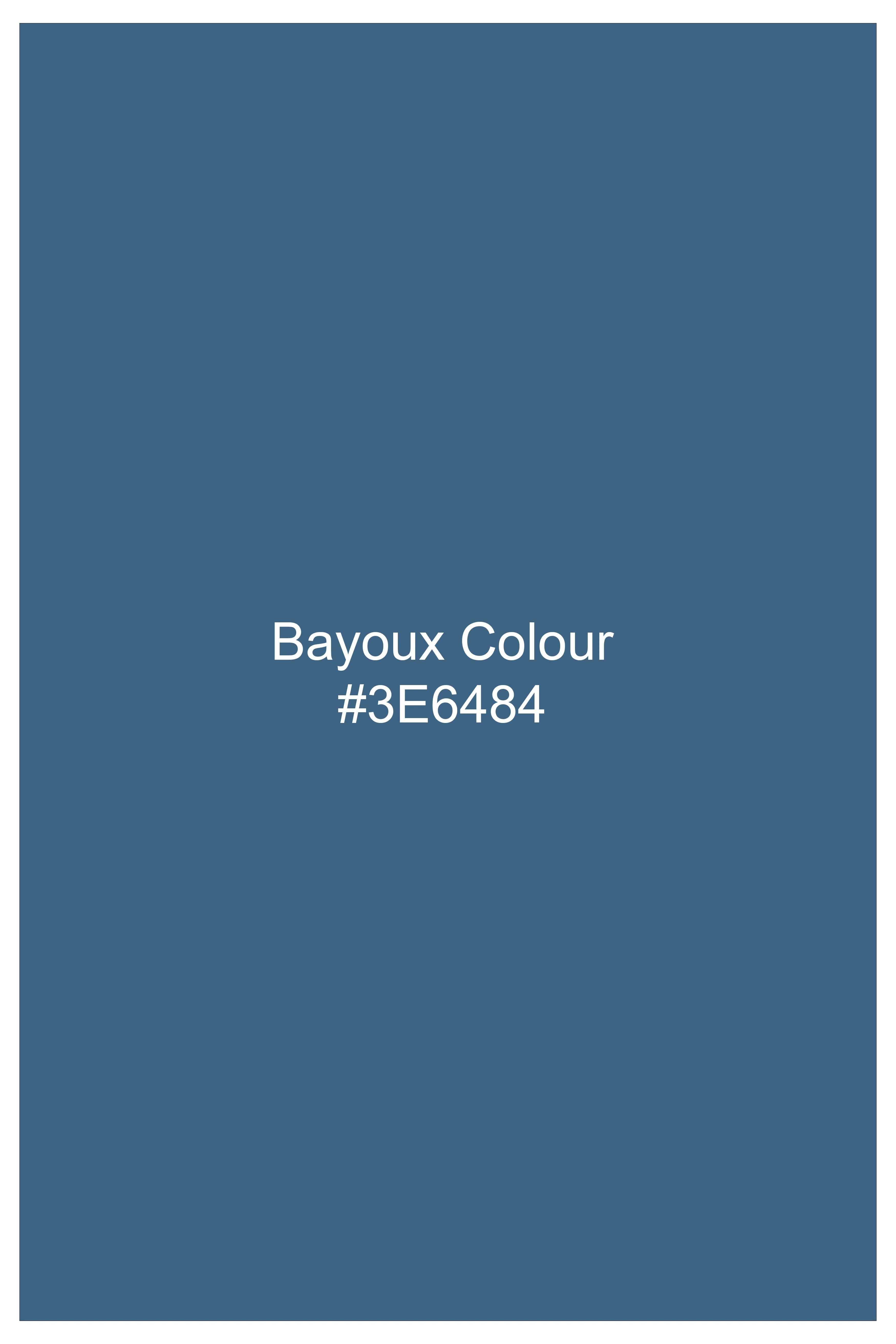 Bayoux Blue Super oft Premium Cotton Short