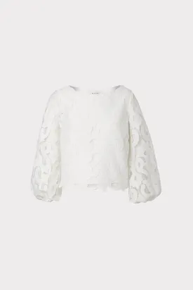 Beverly Guipure Lace Top