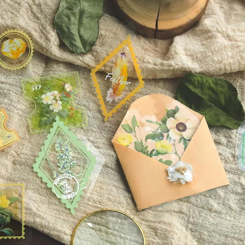 BGM Green Garden Post Office Clear Seal