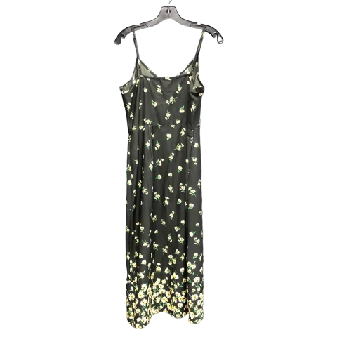 Black & Yellow Dress Casual Maxi Wednesdays girl , Size M