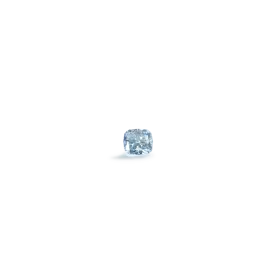 Blue Cushion Cut Lab-Grown Diamond