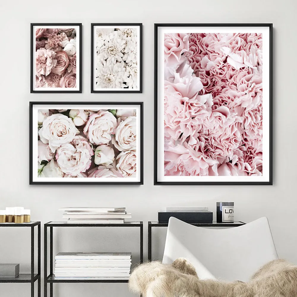 Blush Florals | Sea of Flowers - Art Print