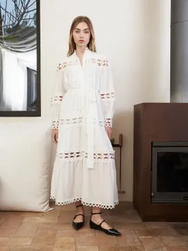 BOHIEM DRESS WHITE