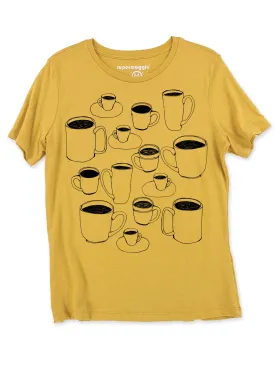 Calliope Tee - Coffe Cups
