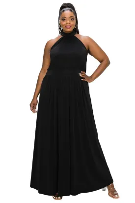 Cassia Halter Neck Dress
