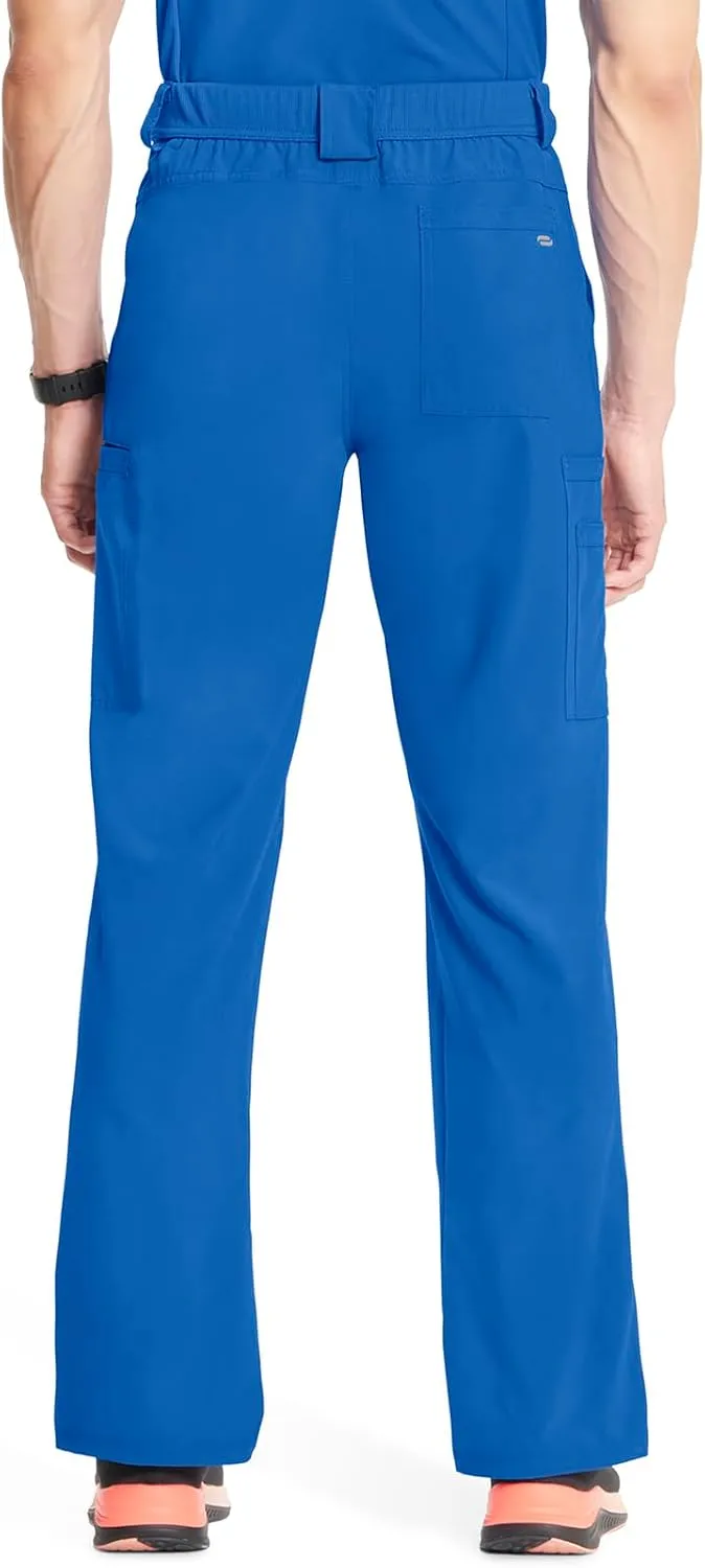 Cherokee Infinity Mens Scrub Pants Modern Fit 6 Pockets Tapered Leg with Drawstring - CK200A