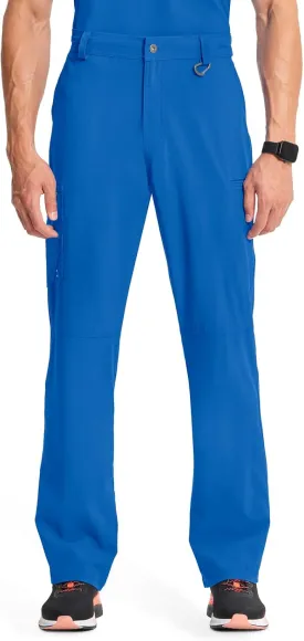 Cherokee Infinity Mens Scrub Pants Modern Fit 6 Pockets Tapered Leg with Drawstring - CK200A