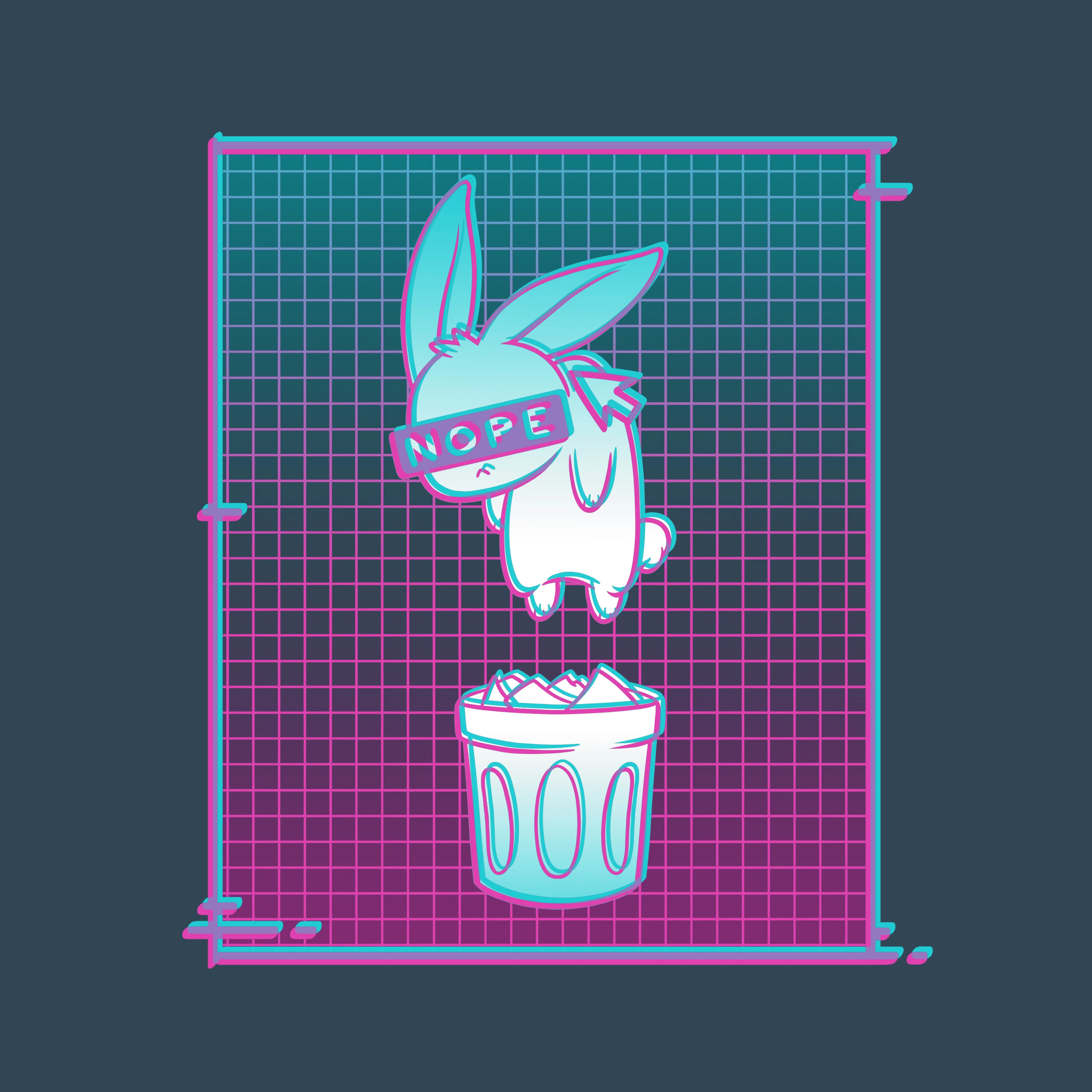 Digital Trash Bunny