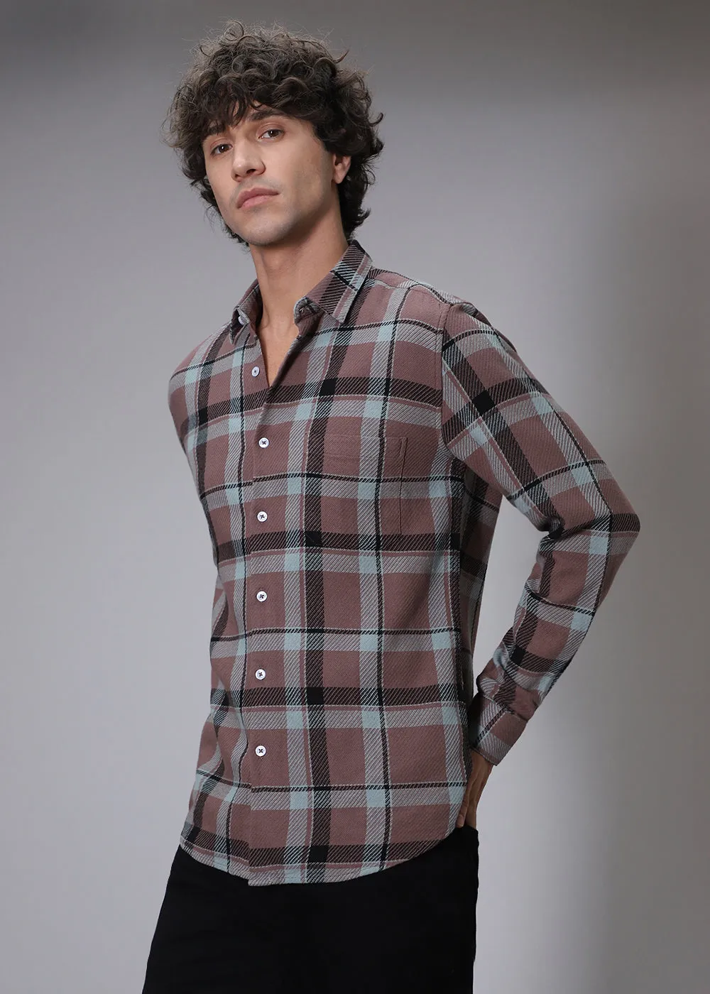 Dobby Check Kokas Shirt