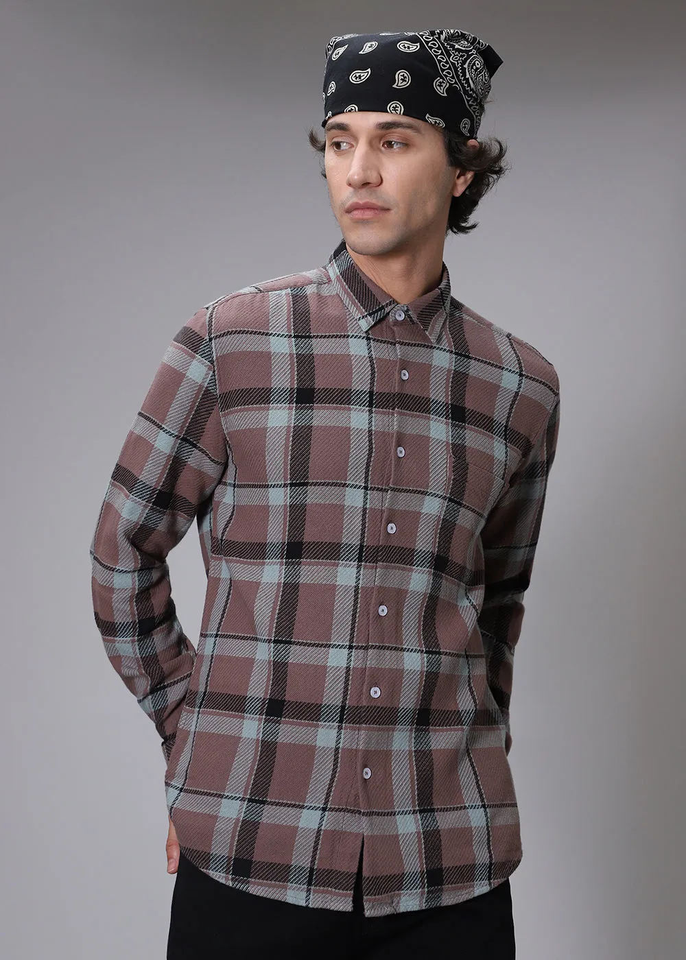 Dobby Check Kokas Shirt