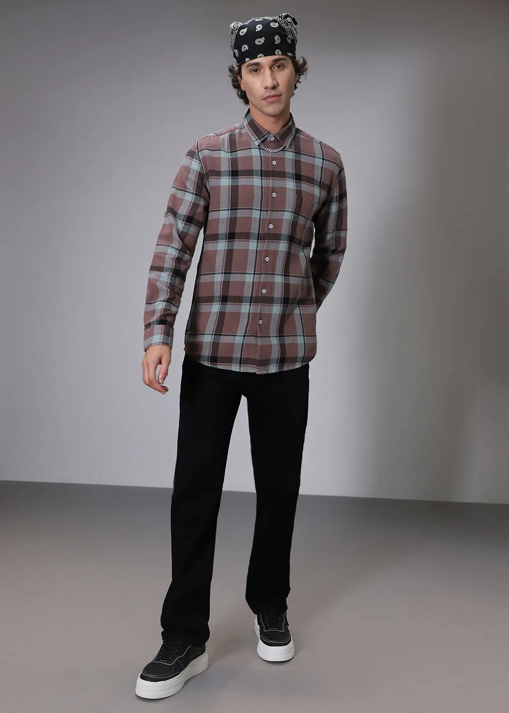 Dobby Check Kokas Shirt