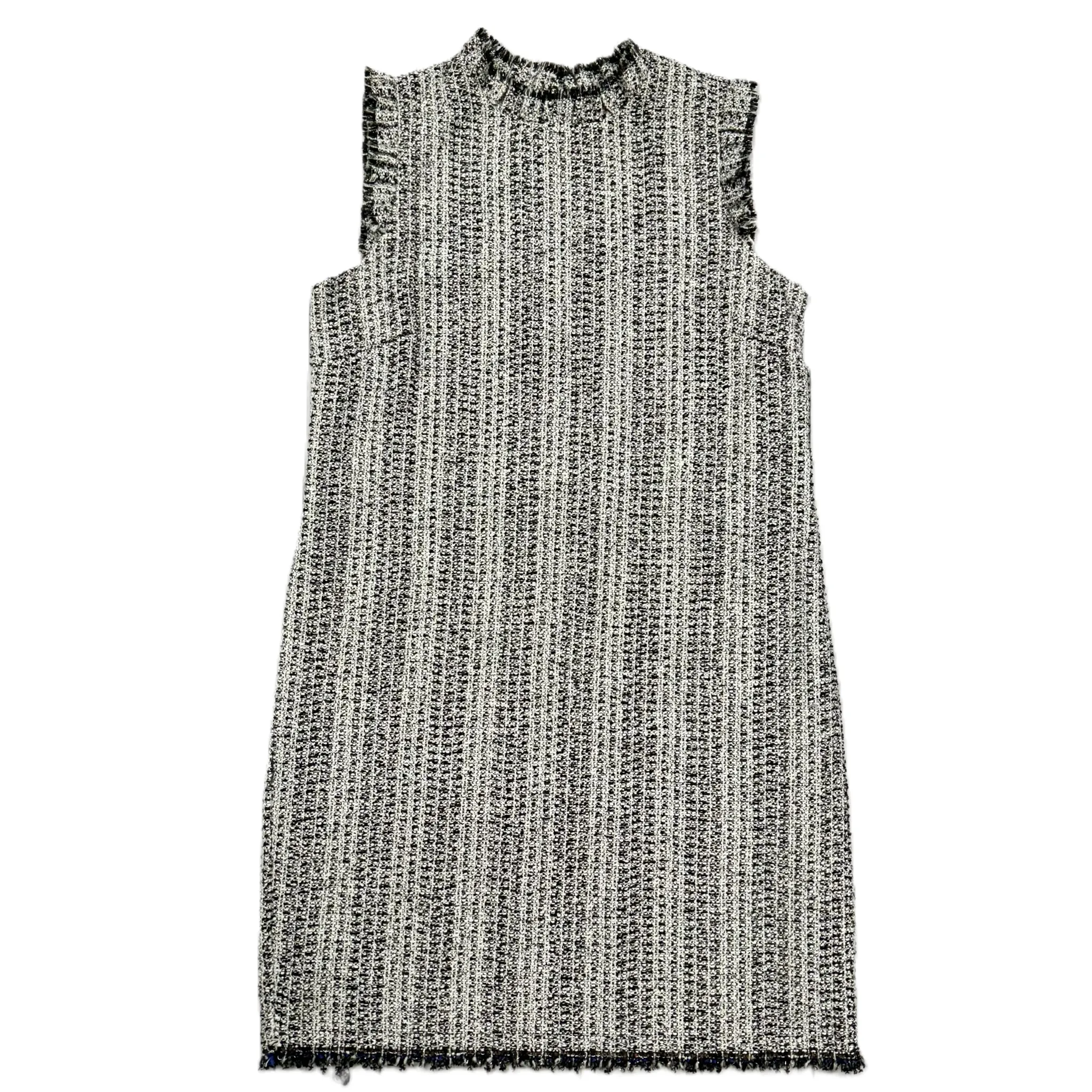 Dress Casual Short By Eri   Ali In Black & White, Size: M