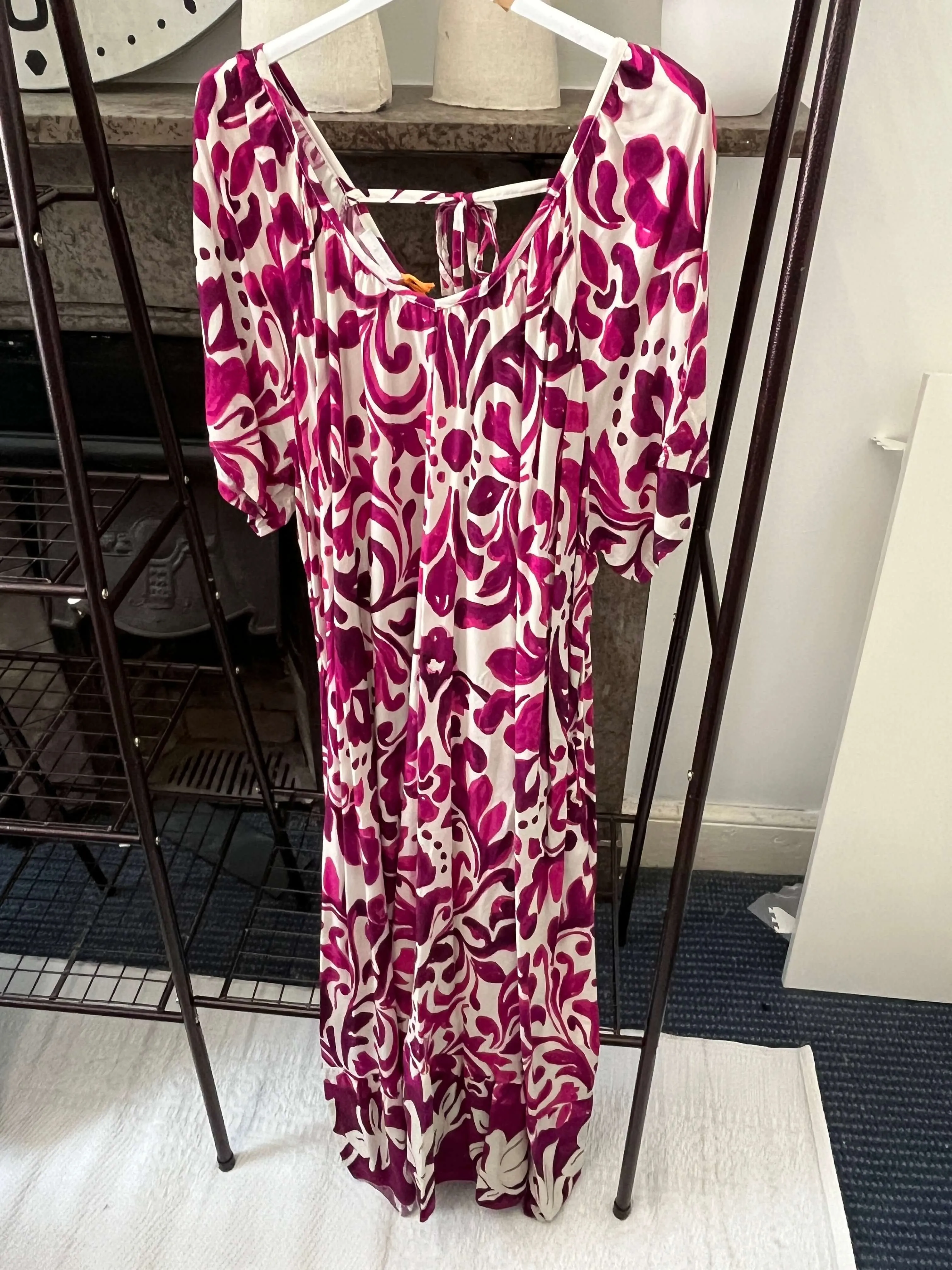 Filigree Swirl Maxi Sundress