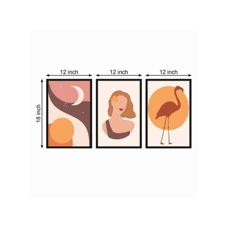Fresh Styles Wall Art - Set Of Three