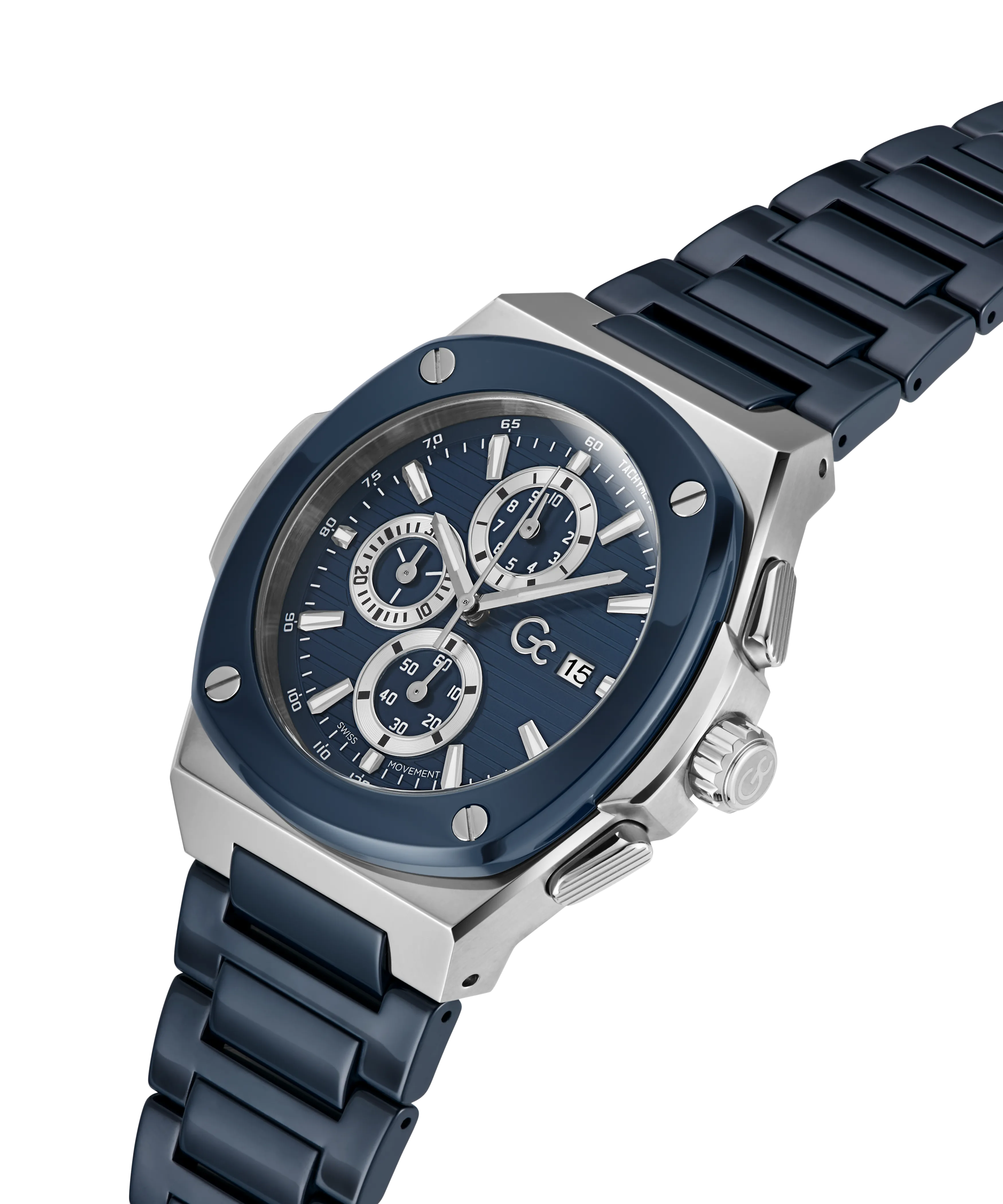Gc Coussin Shape Chrono Ceramic