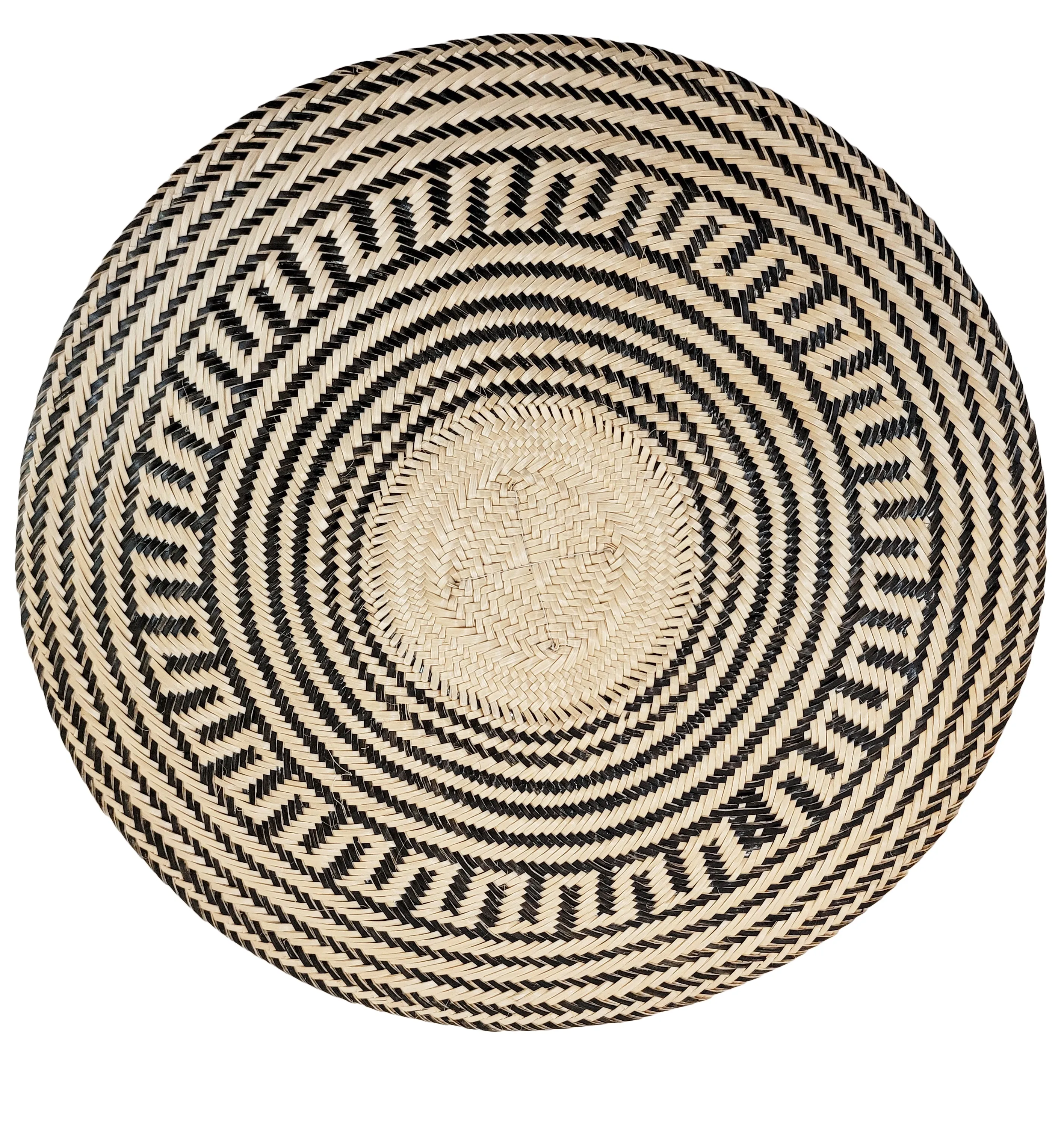 Jaycee Icara Palm Straw Placemat-set of 2