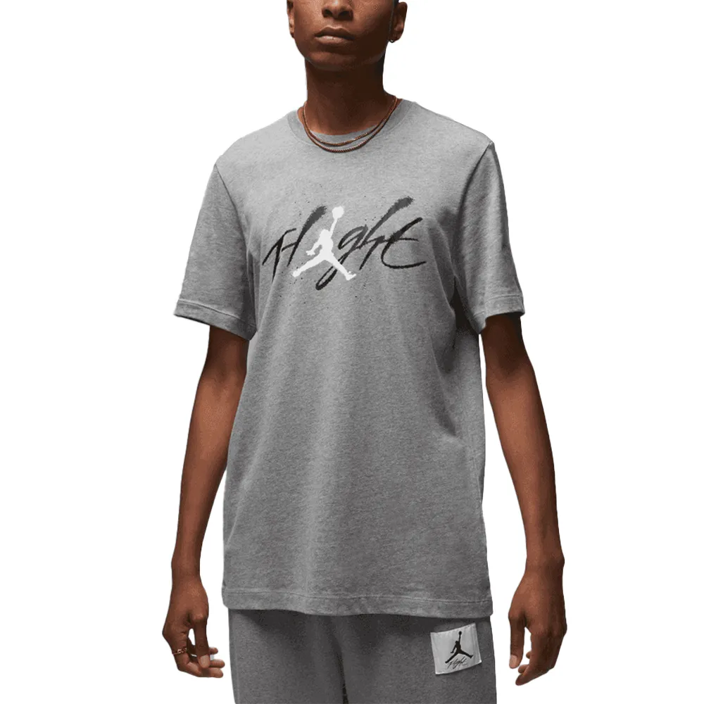 Jordan Graphic T-Shirt 'Carbon Heather/Black/White'
