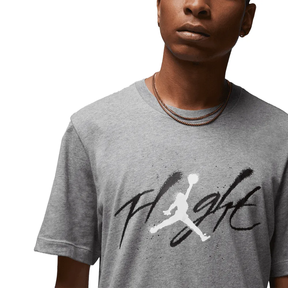 Jordan Graphic T-Shirt 'Carbon Heather/Black/White'