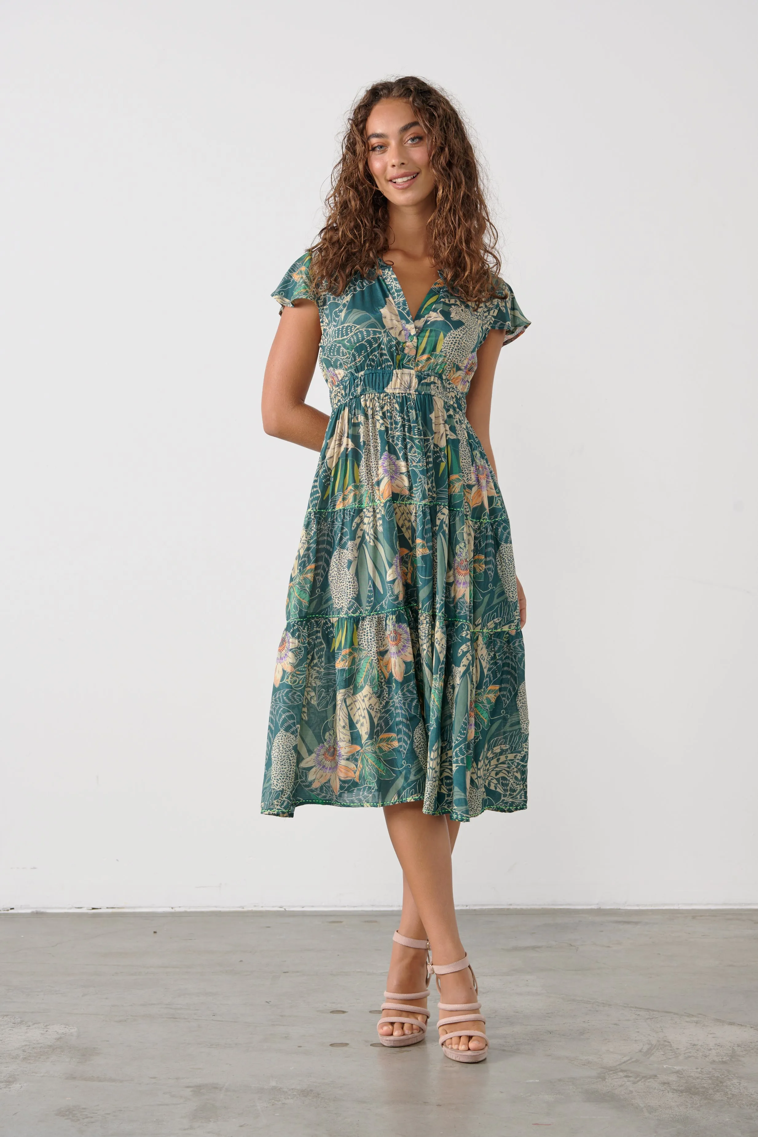 Jungle Print Dress