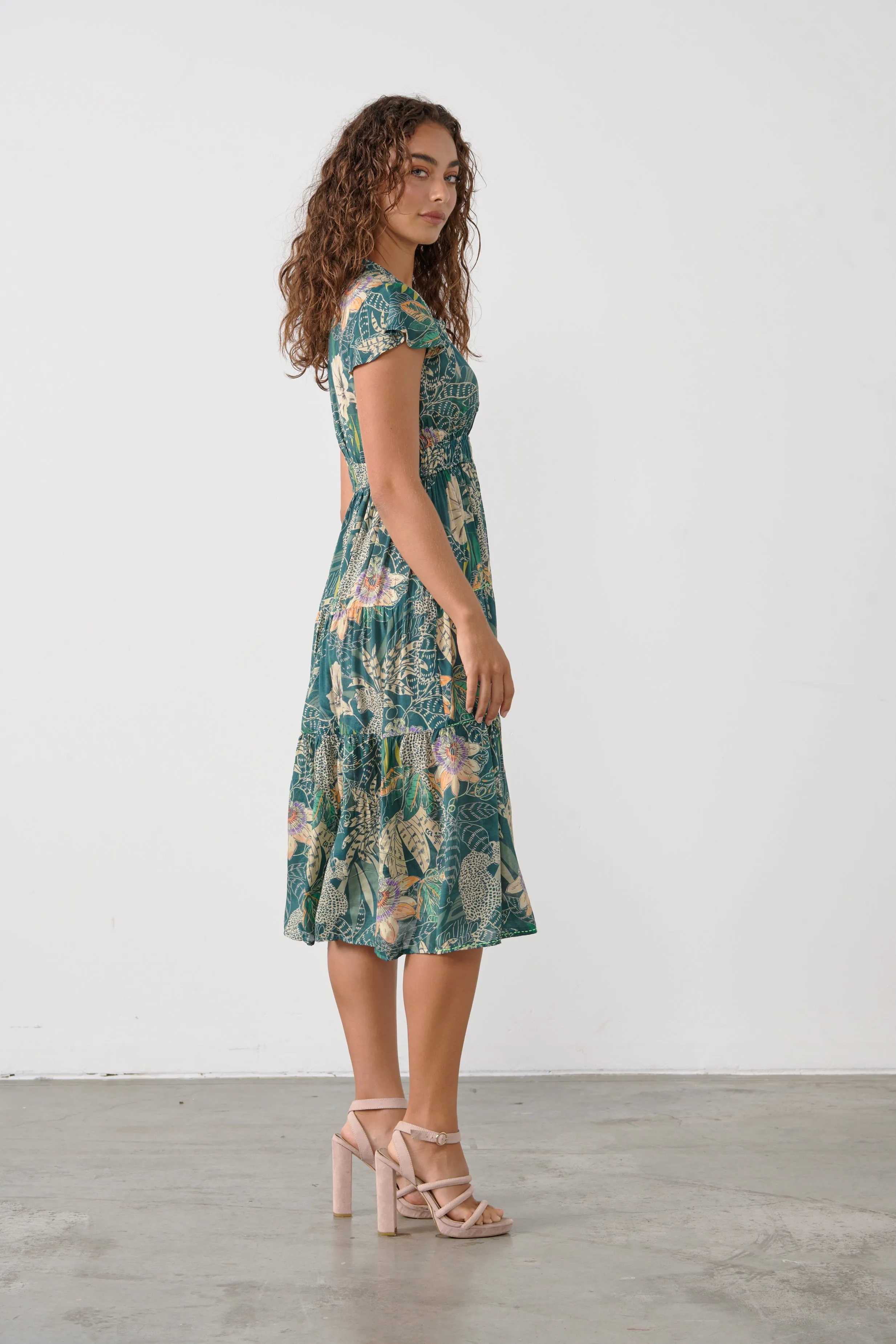 Jungle Print Dress