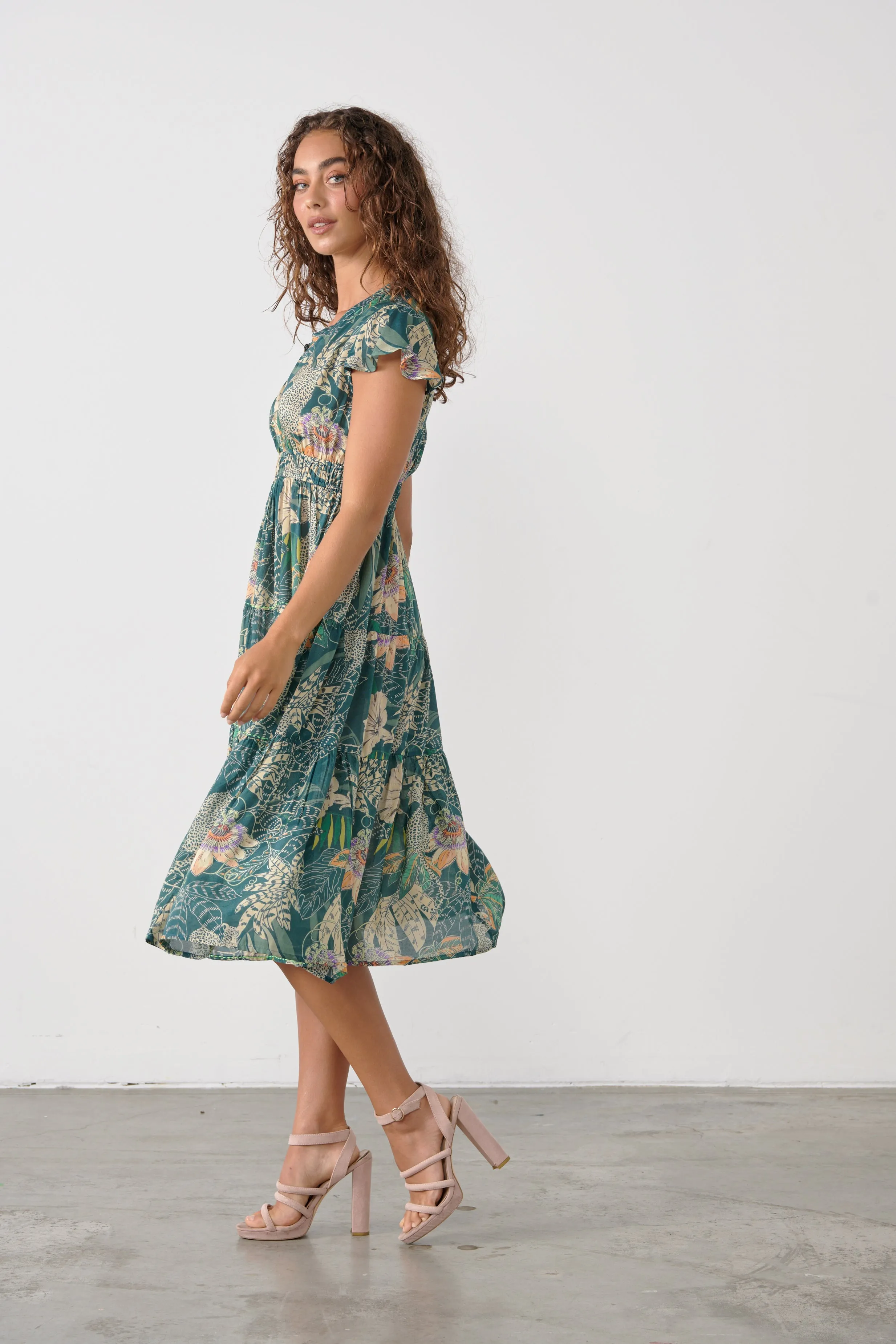Jungle Print Dress