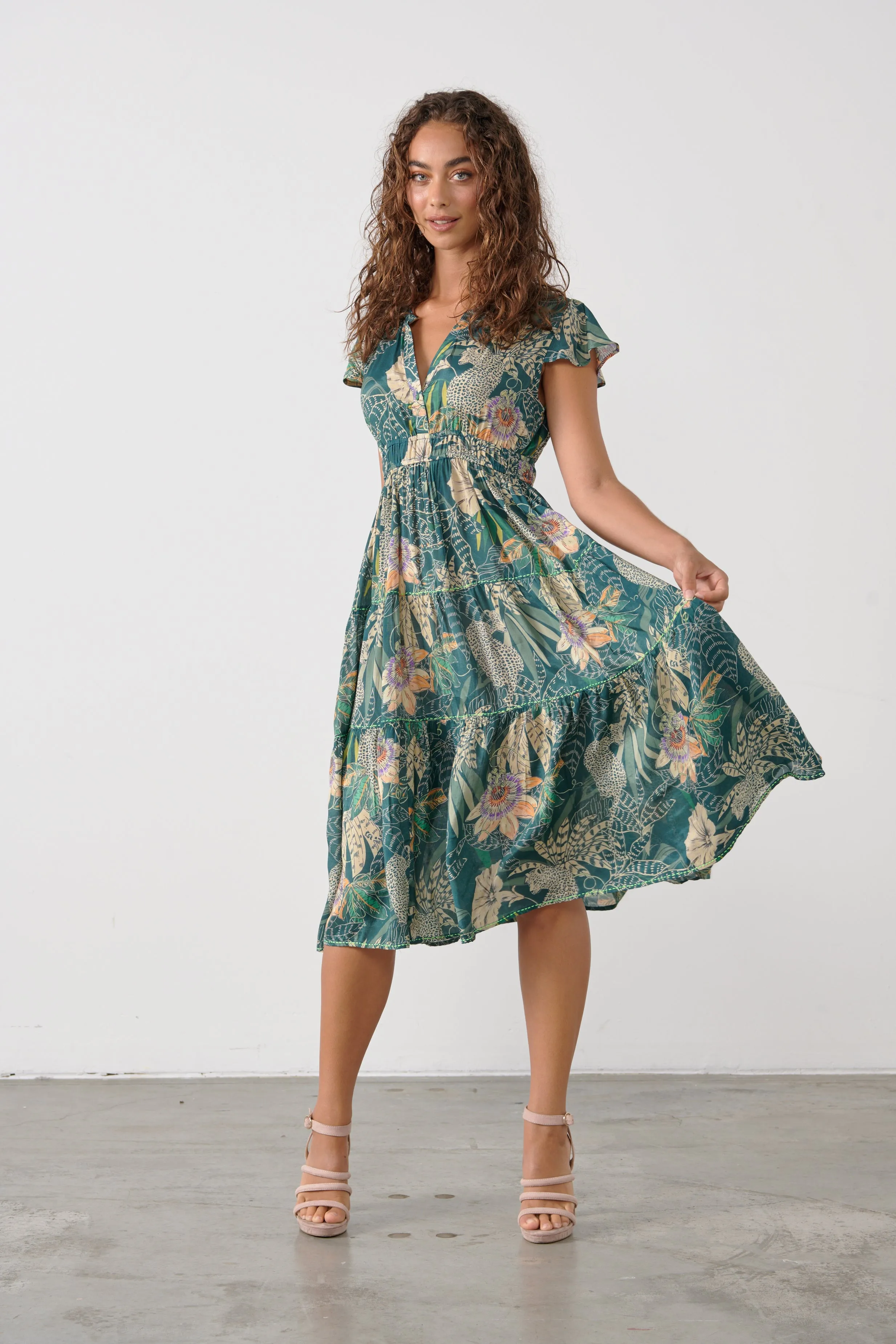Jungle Print Dress