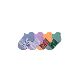 Junior Wild Wear Ankle Sock 4-Pack