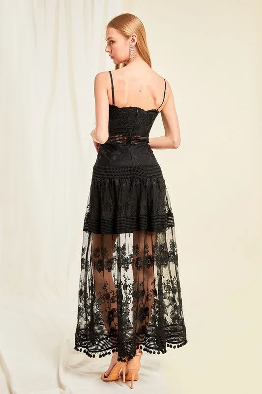 Kelly Midi Dress | Black