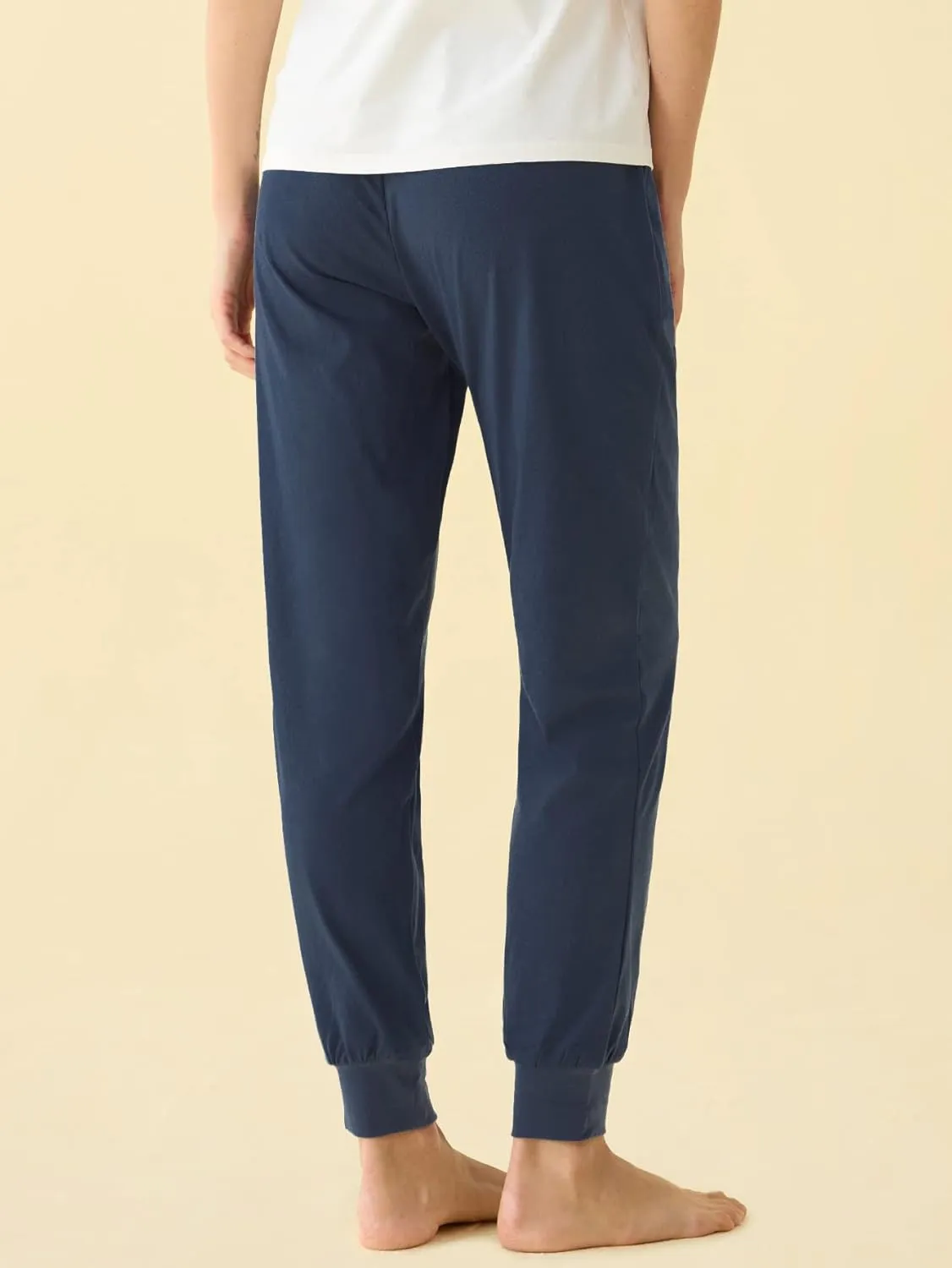 Latuza Women's Cotton Pajama Joggers Knit Lounge Pants