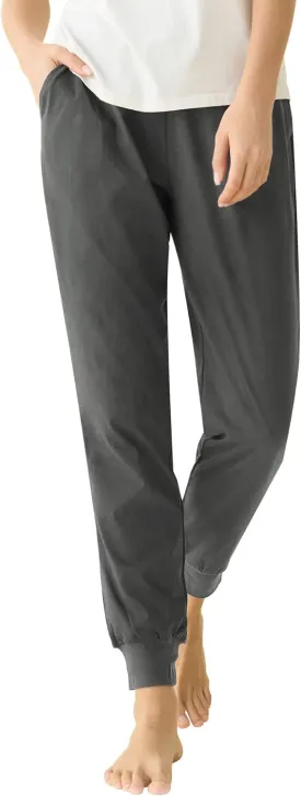 Latuza Women's Cotton Pajama Joggers Knit Lounge Pants