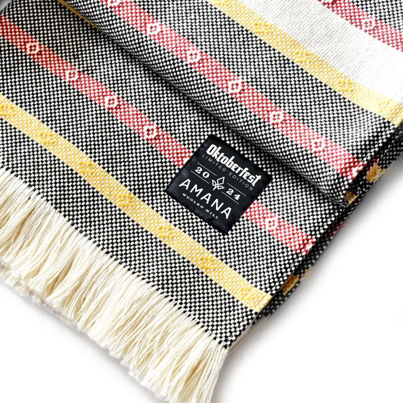 LIMITED EDITION!! Famous Frauen 2024 Oktoberfest Cotton Throw Blanket