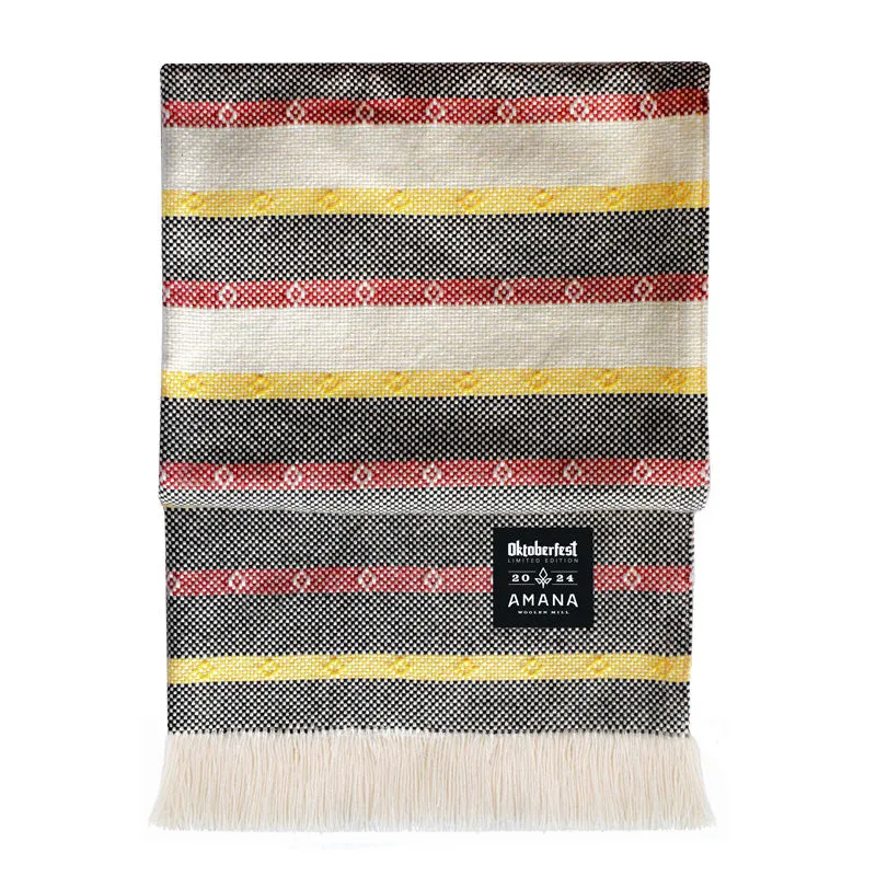LIMITED EDITION!! Famous Frauen 2024 Oktoberfest Cotton Throw Blanket