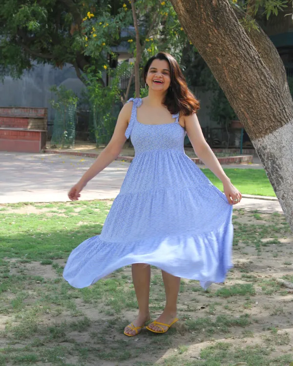 Little Daisy Summer Maxi Dress
