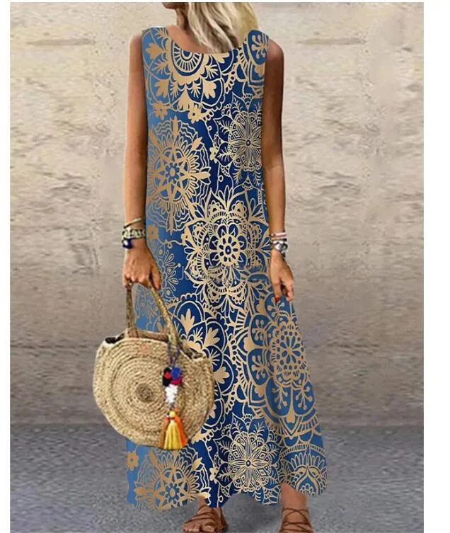 Long Summer Dress, Boho Dress For Women