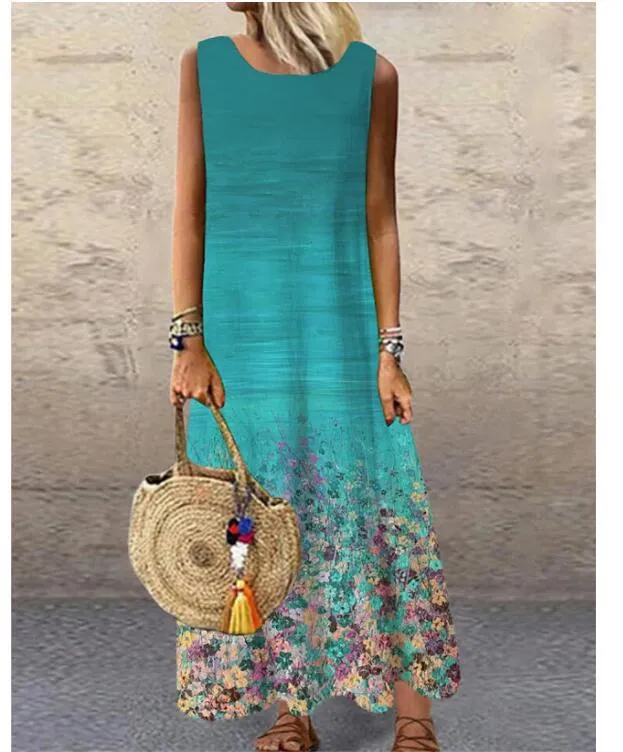 Long Summer Dress, Boho Dress For Women