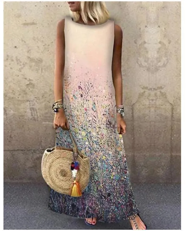 Long Summer Dress, Boho Dress For Women