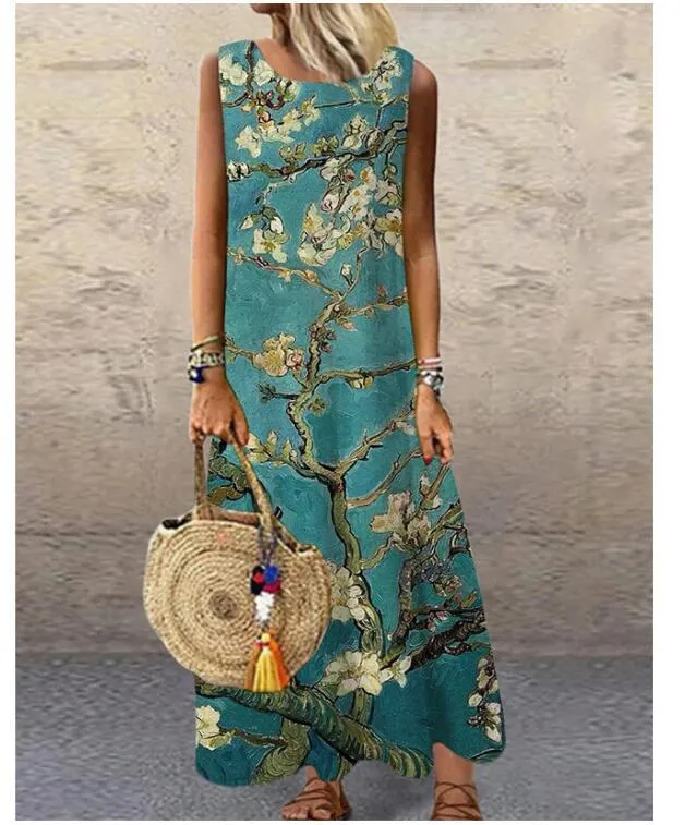 Long Summer Dress, Boho Dress For Women