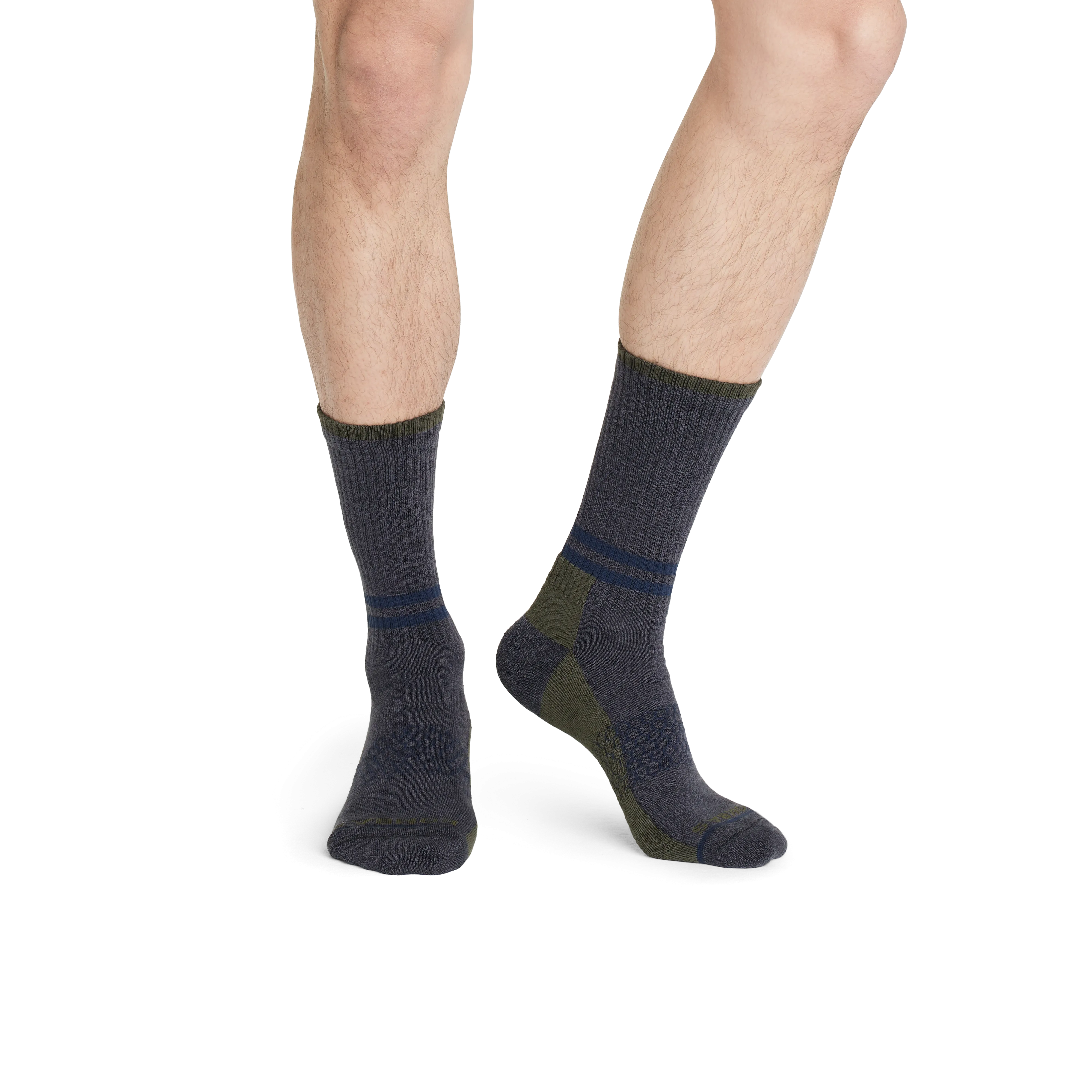 Men's Stripes Calf Socks