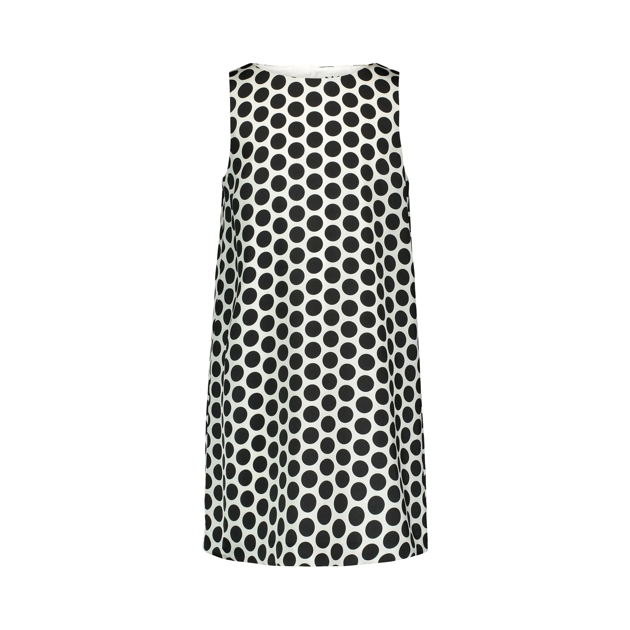 Milly Minis Big Girls Dot Print Black White Shift Dress