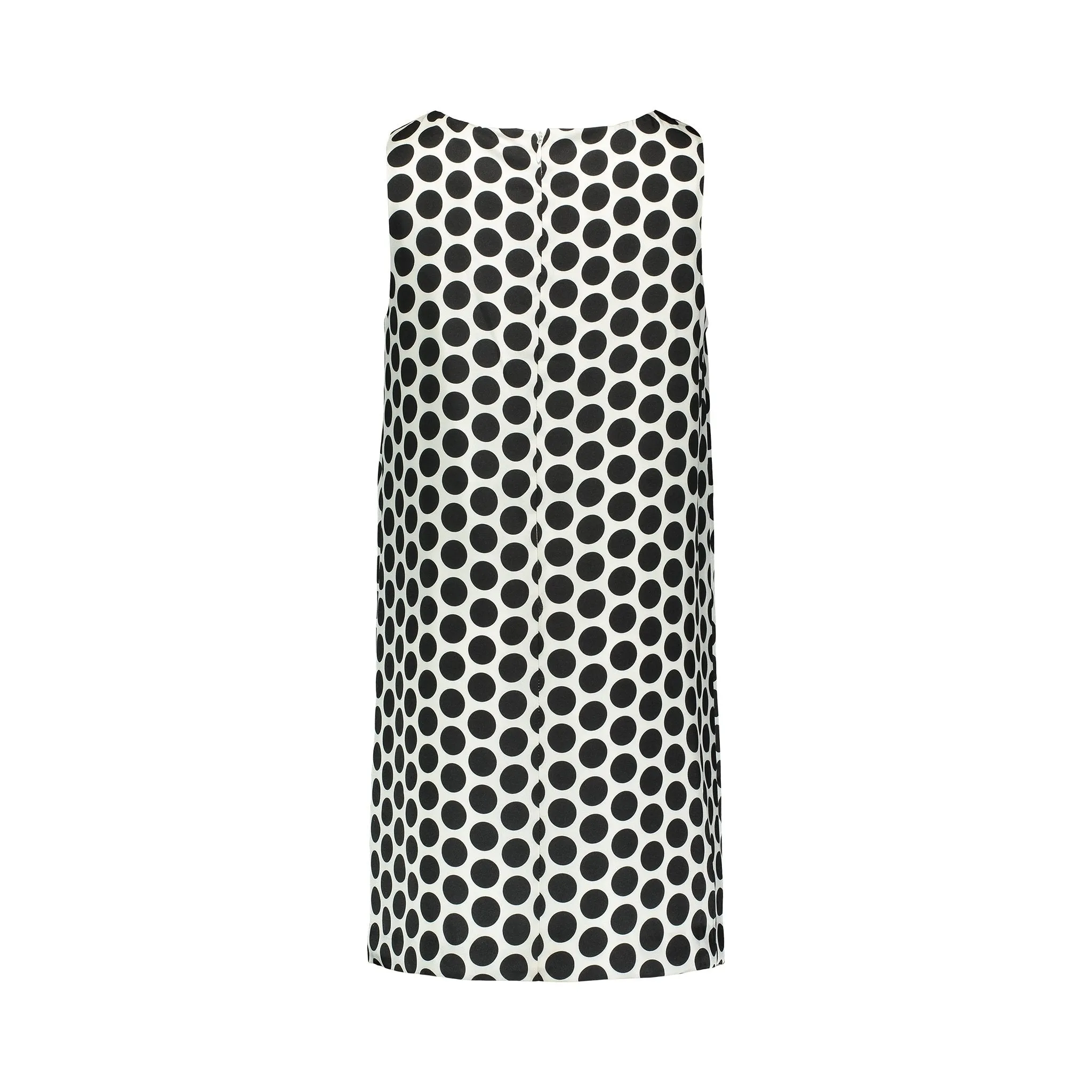 Milly Minis Big Girls Dot Print Black White Shift Dress