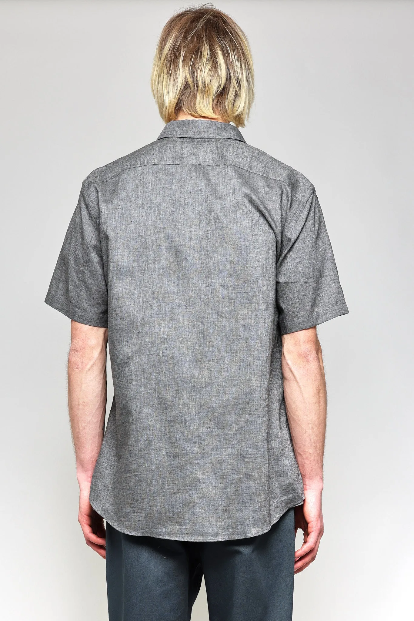 NS1146-83 Japanese Easy Linen in Melange Grey