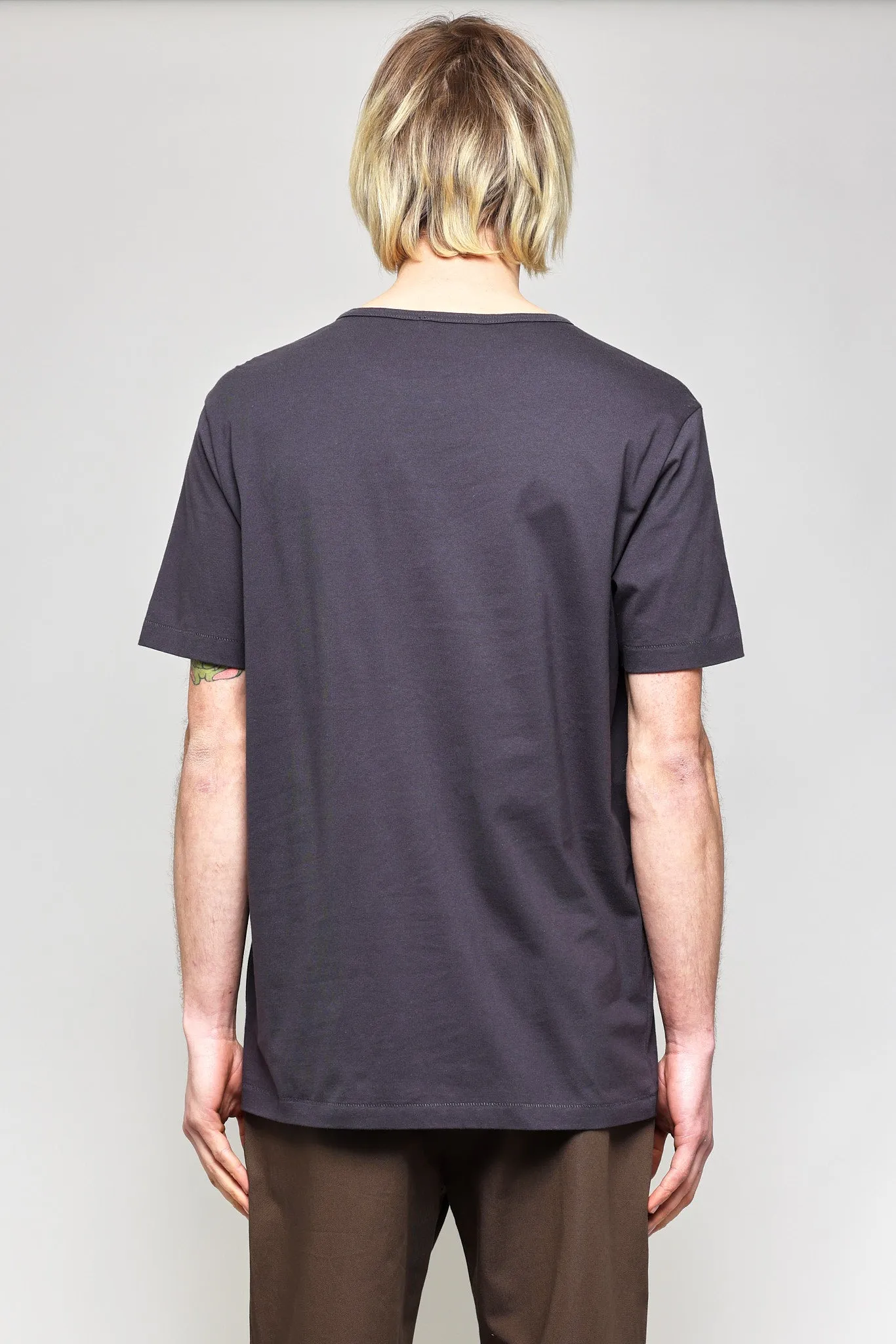 NS2168-4 Base Jersey Pocket Crew in Blue