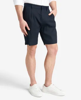 Performance Pleated Linen Short